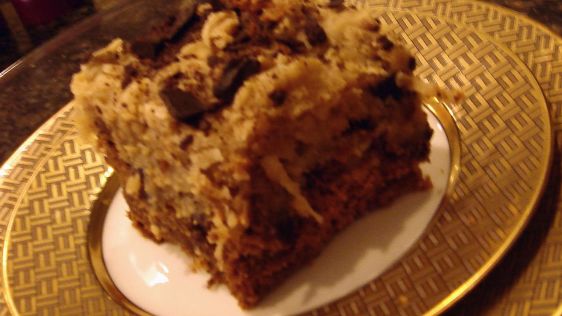 German Chocolate Cake Squares recipe