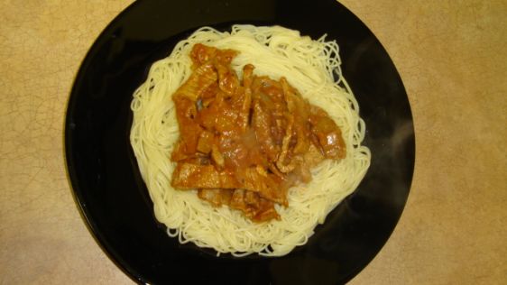 Deviled Steak Strips recipe
