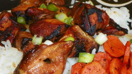 Russell's Quick Chicken Skewers recipe