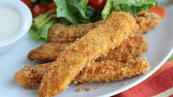 Baked Chicken Fingers recipe