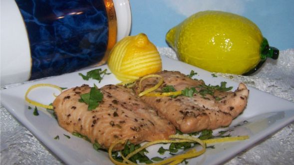 Grilled Herbed Salmon recipe