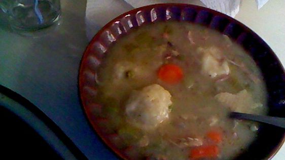 Stewed Chicken And Dumplings recipe