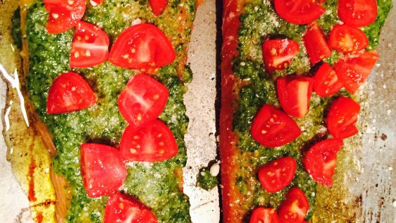 Pesto Salmon recipe