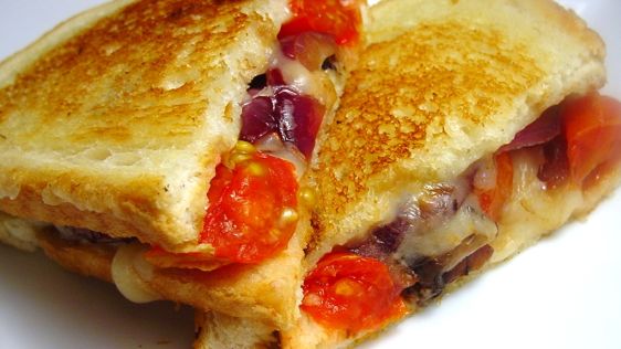 Bada Bing Betty's Tuscan Portobello Melt Grilled Cheese recipe