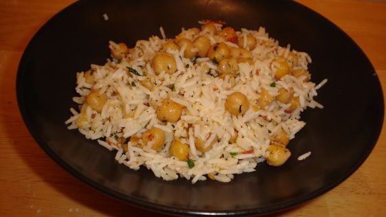 Chickpeas And Rice recipe