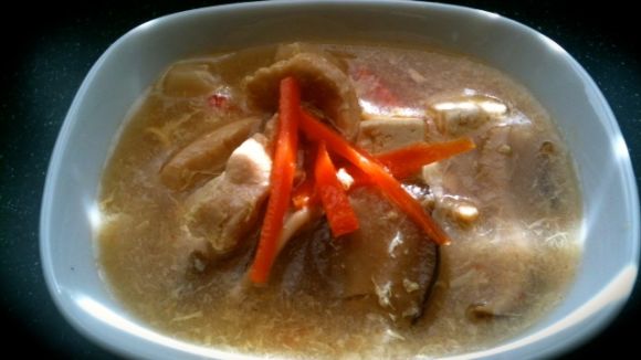 Chinese Hot And Sour Pork Soup recipe