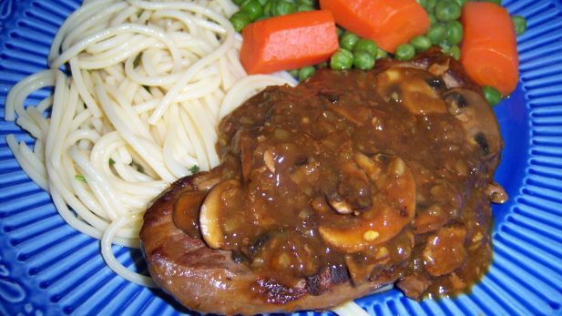French Onion Steak With Mushrooms recipe