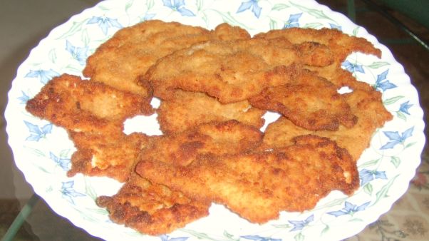 Egyptian Chicken Panne Breaded Fried Chicken Breasts recipe