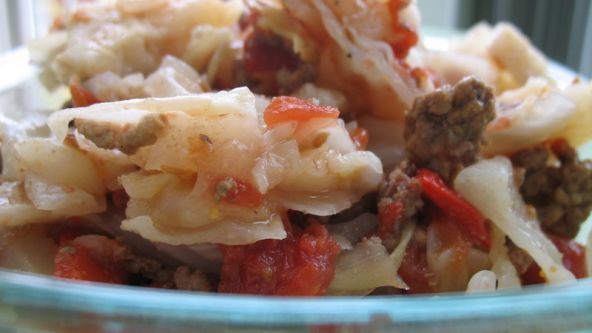 Unstuffed Cabbage Roll Casserole recipe