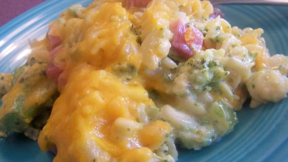 Creamy Ham Casserole recipe