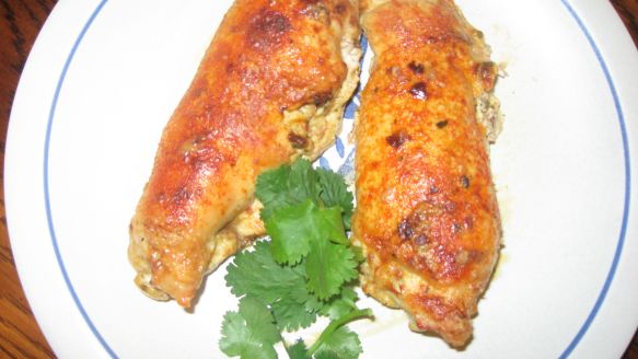 Chicken With Homemade Herb Cheese recipe