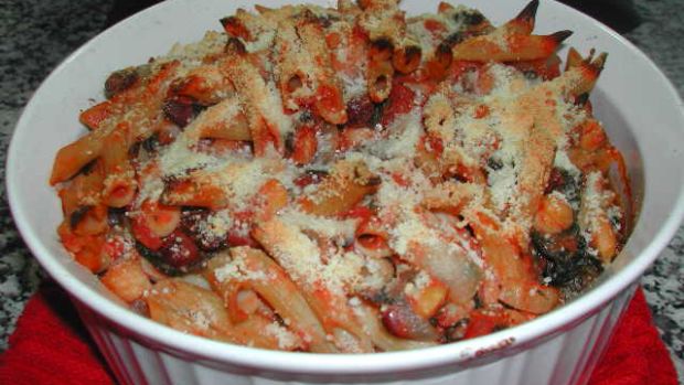 Baked Pasta E Fagioli recipe