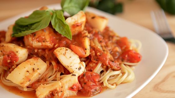 Mediterranean Scallops recipe