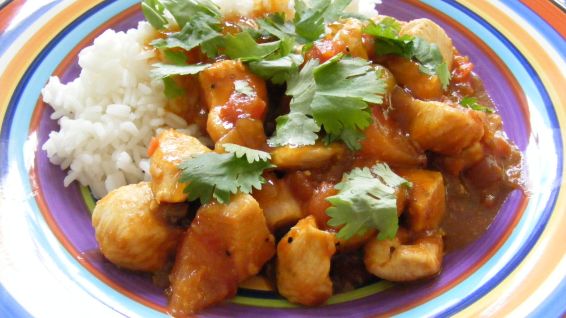 Chicken Curry With Mango Chutney recipe
