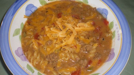 Hamburger Helper Soup recipe