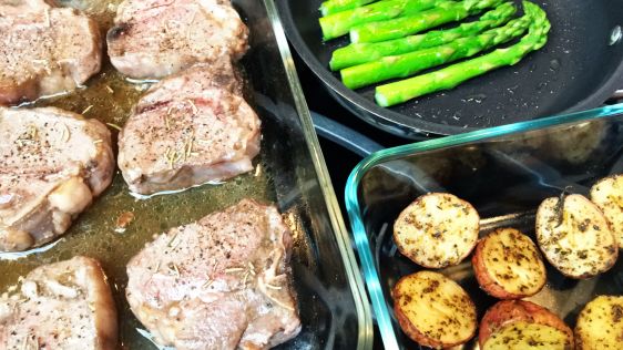 Buttery Baked Lamb Chops recipe