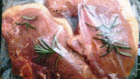 Grilled Rosemary Pork Chops recipe