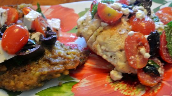 Greek Chicken Cutlets recipe