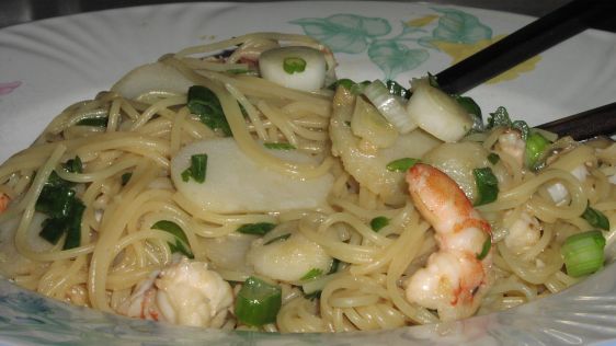 Asian Shrimp And Pasta recipe
