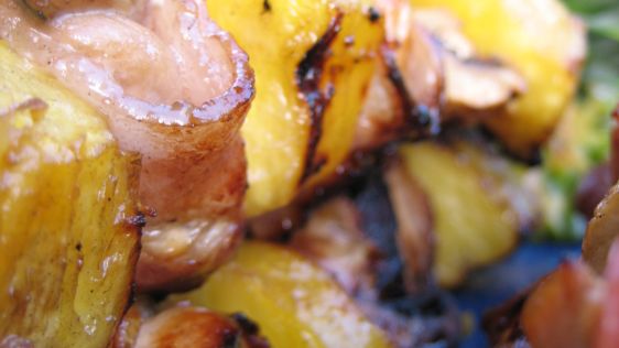 Chicken And Bacon Shish Kabobs recipe