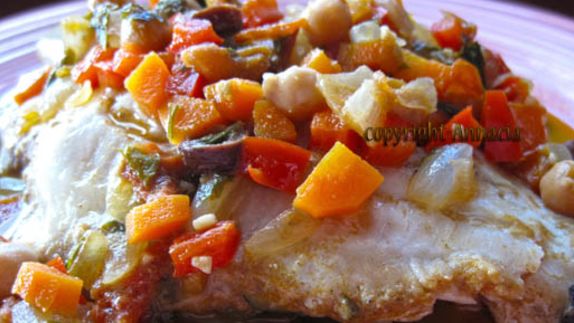 Spanish Moroccan Fish recipe