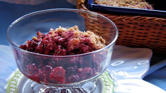 Cherry Berry Crisp recipe