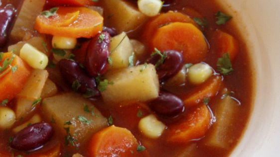 Kidney Bean Vegetable Soup recipe
