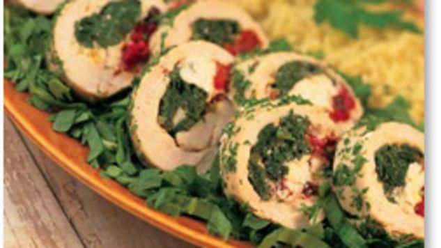 Stuffed Chicken Breast With Veggies And Sun Dried Tomato recipe