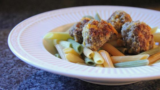 Cheesy Sausage Balls recipe
