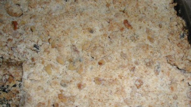 Rhubarb Crisp Squares recipe
