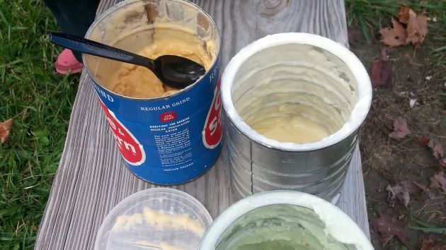 Homemade Ice Cream In A Coffee Can recipe