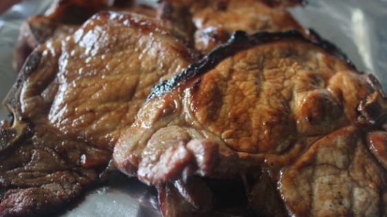 Zesty Grilled Pork Chops recipe