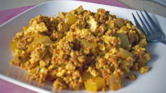 Tofu Scramble With Soyrizo recipe