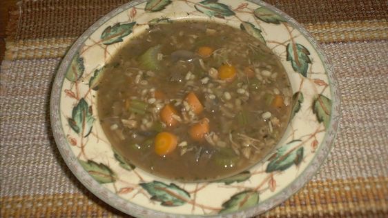 Turkey Barley Soup recipe