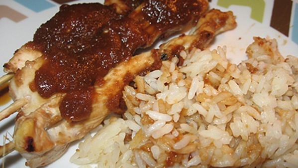 Grilled Chicken Satay recipe