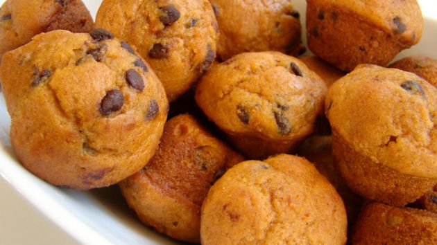 Lite Or Light Pumpkin Chocolate Chip Muffins recipe