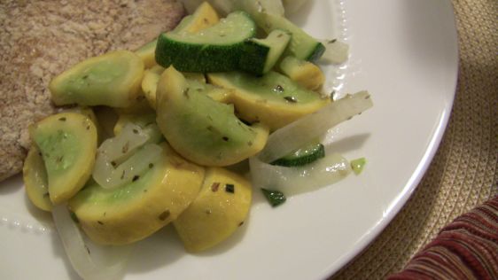 Sauteed Yellow Squash With Onion For 1 Or 2 recipe