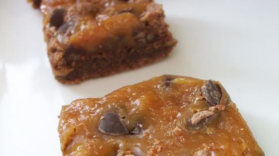 The Best Caramel Brownies recipe