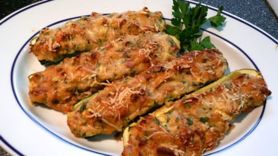 Stuffed Zucchini Zucchini Ripieni recipe