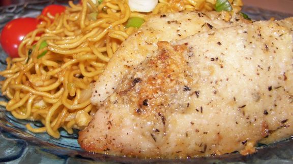 Quick Easy Garlic Chicken With Parmesan recipe