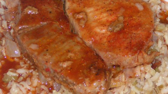 Spicy Baked Pork Steaks recipe