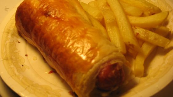Franks In Blanks Blankets Or Hot Dog Puffs recipe
