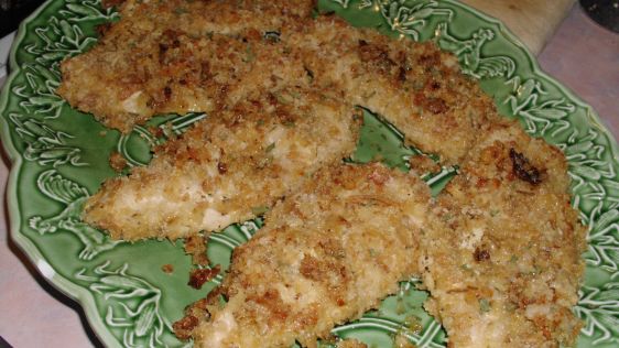 Crispy Onion Dijon Chicken recipe