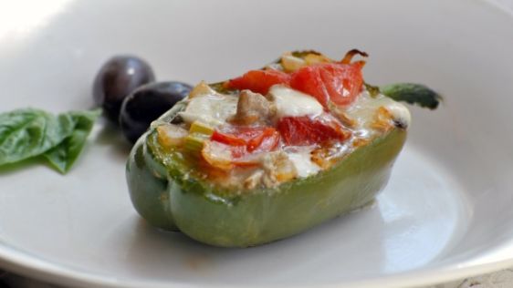 Stuffed Bell Peppers With Brie recipe