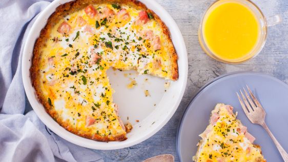 Leftover Stuffing Quiche recipe