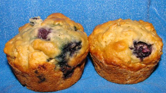 Oatmeal Blueberry Muffins recipe