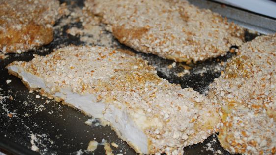Honey Mustard Pretzel Chicken Breasts recipe