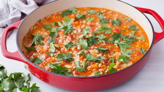 Tomato And Barley Soup recipe