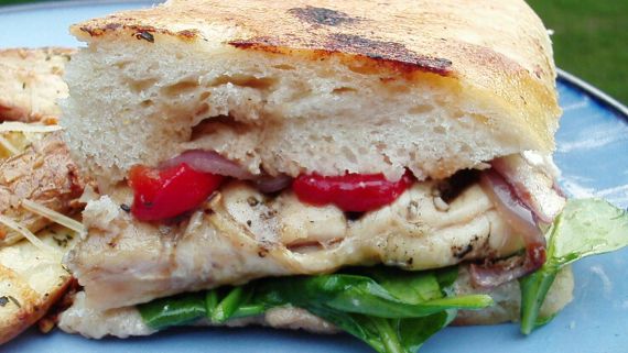 Balsamic Chicken Sandwich Or Panini recipe