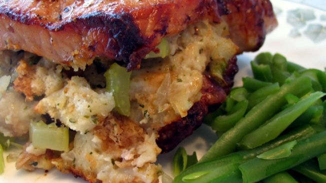 Stuffed Pork Chops All Saints Episcopal Church Longmeadow recipe
